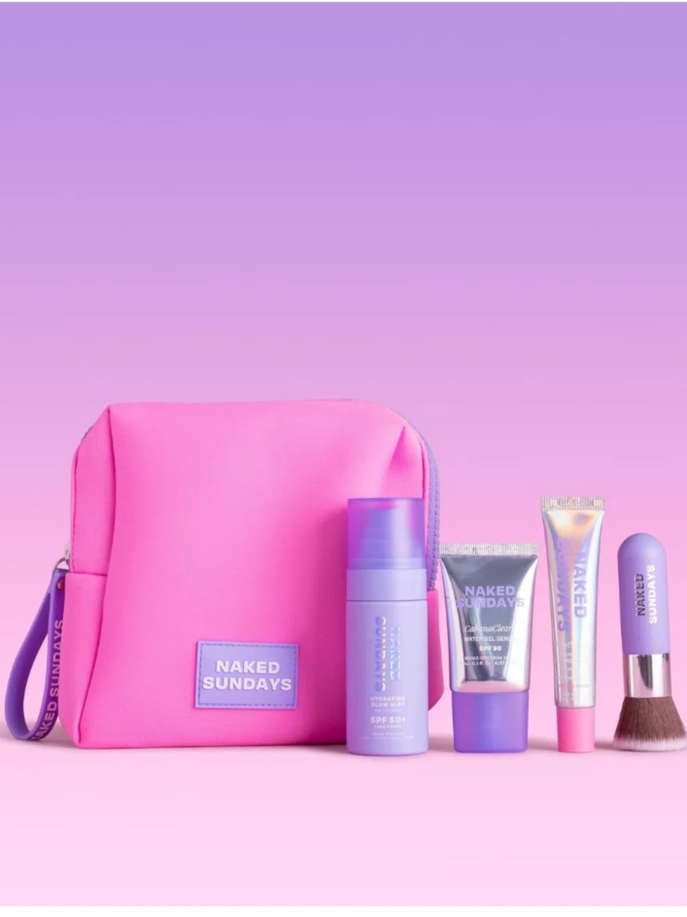 Naked Sundays GlowGetter Mini SPF50 Heroes Kit BRAND NEW
